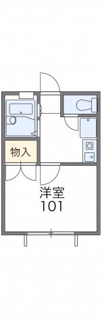 【間取り】 | レオパレスＳｏｕｔｈＣｏｕｒｔ | 代表的な間取のため実際の間取とは異なる場合があります