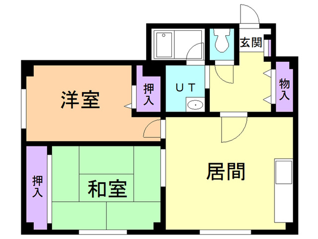 高橋マンションの間取り