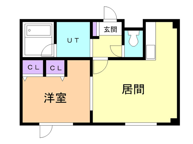 高橋マンションの間取り