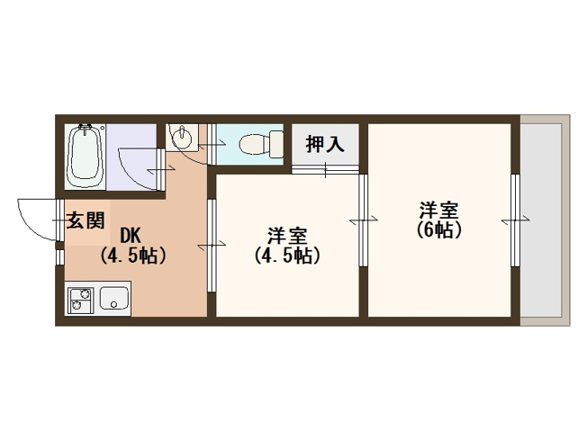 【間取り】 | リアライズ北加賀屋