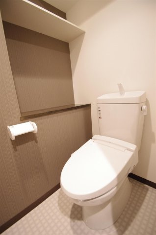 熊本市西区花園１丁目の賃貸マンションのトイレ