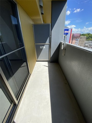 熊本市西区花園１丁目の賃貸マンションのバルコニー