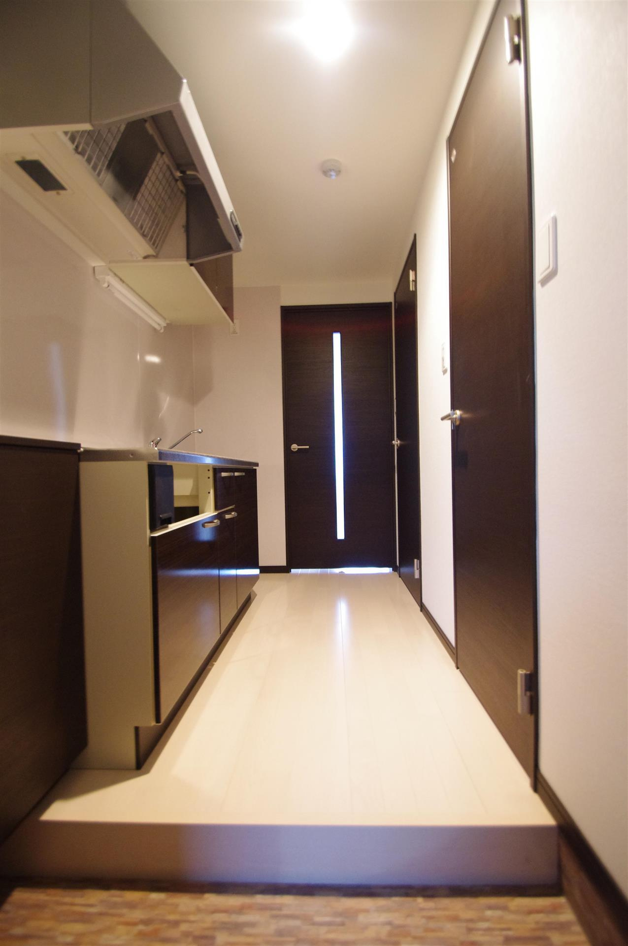 熊本市西区花園１丁目の賃貸マンションの玄関