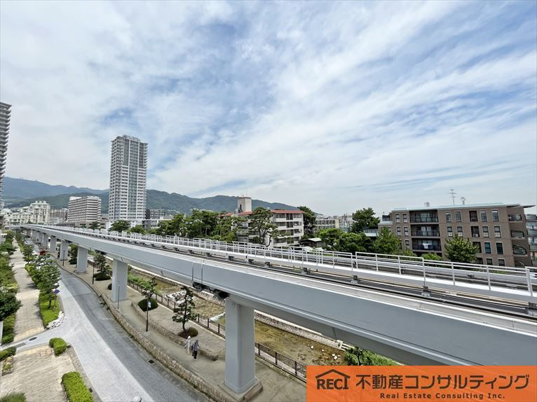 住吉川パークマンションの展望