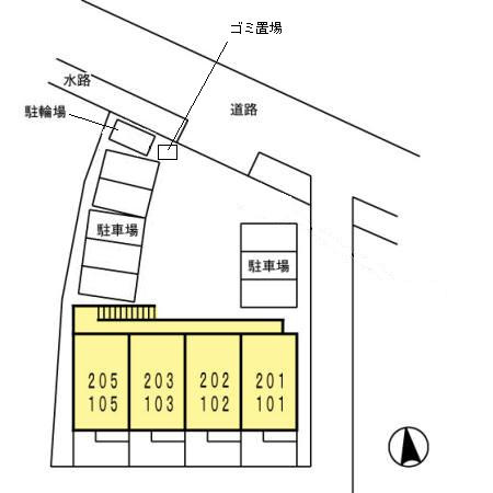 ソライズの区画図
