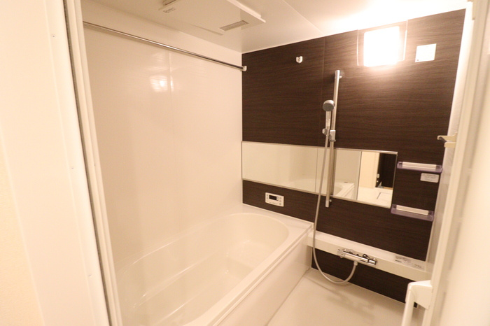 熊本市南区御幸西３丁目のアパートの浴室