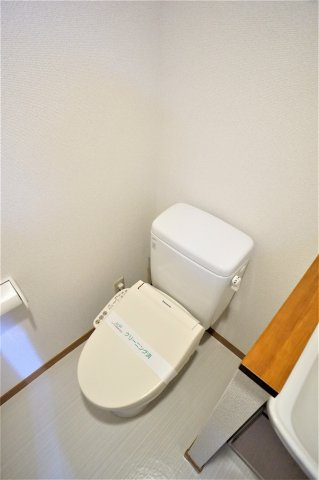 ヒルトップ前原のトイレ|もちろんウォシュレットです