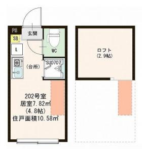 【間取り】 | ハーモニーテラス久我山Ⅱ