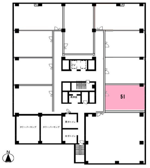 【間取り】 | 岡山ニューシティビル