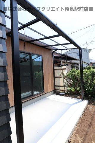 昭島市美堀町５丁目の一戸建てのバルコニー