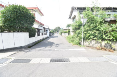 【前面道路含む現地写真】 | 垂水市松原町　売地