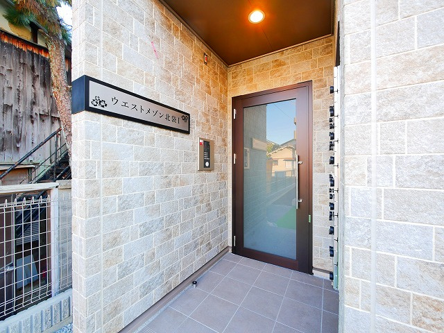 ウエストメゾン北袋Ⅰのエントランス|エントランスです
