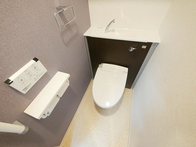ウエストメゾン北袋Ⅰのトイレ|トイレもきれいです