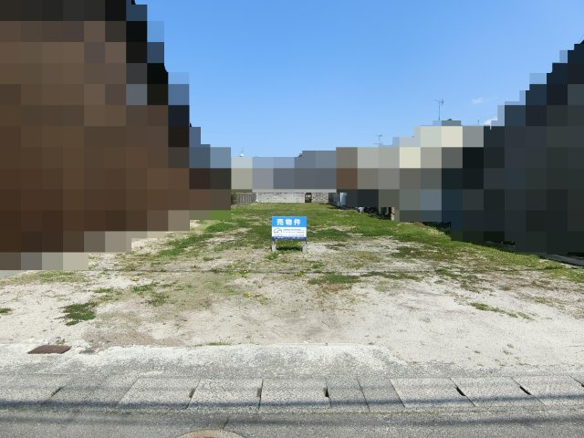 米子市灘町売地の外観