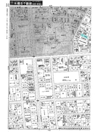 本町2丁目　内山パーキングの地図