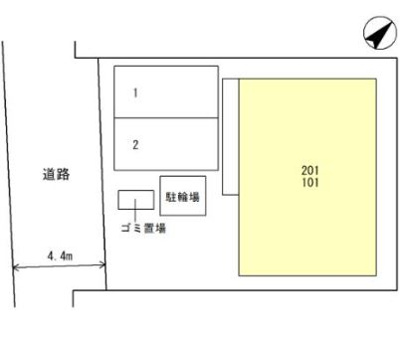 【区画図】 | Narcisse yk（ナルシスワイケー）
