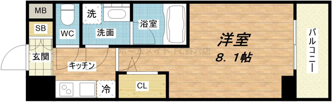 【間取り】 | Fortuney大手前