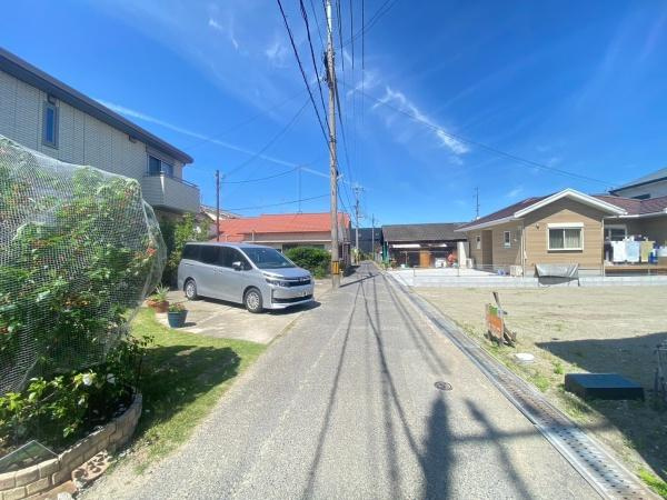 和歌山市和歌浦南２丁目　土地の前面道路含む現地写真