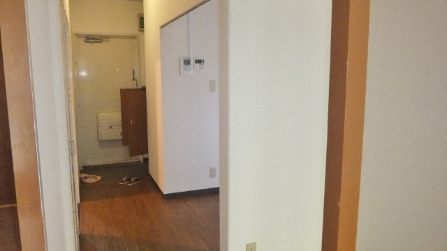 手塚グリーンハイツの展望|廊下部分です