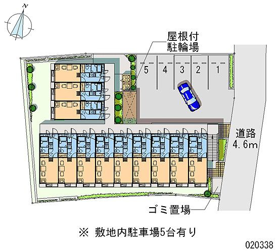 ＣｈａｒｍＣｏｕｒｔの区画図