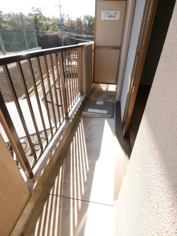 ハイツひいらぎのバルコニー