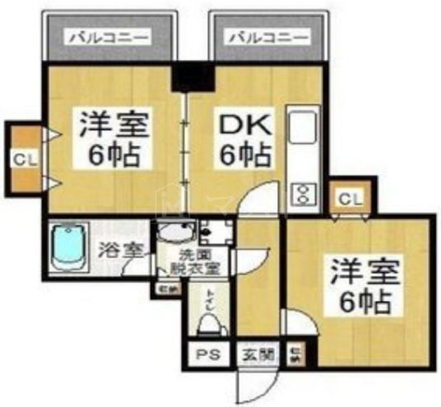 CITYSPIRE難波プレミアの間取り