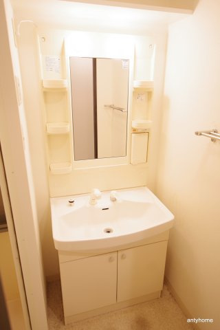 ウィスタリア新北野　仲介手数料無料の洗面所