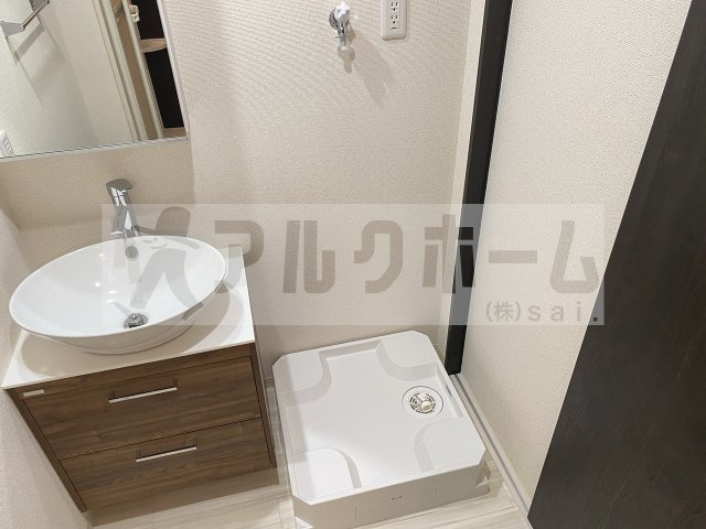 ベルドミール末広6番館の洗面所