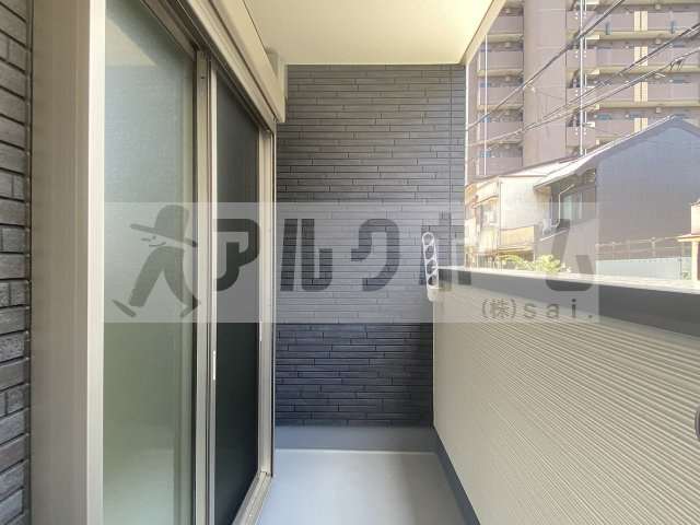 ベルドミール末広6番館のバルコニー