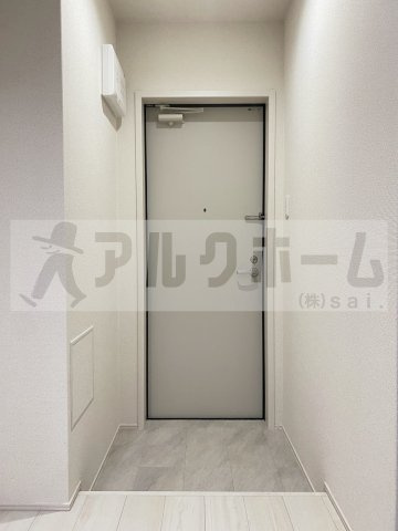 ベルドミール末広6番館の玄関