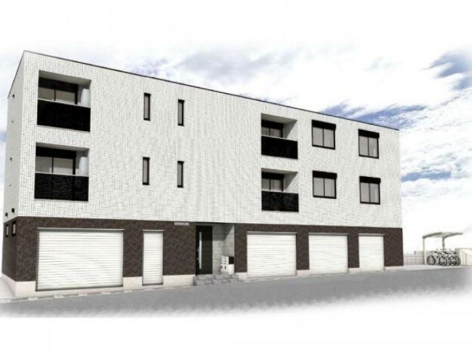 【外観パース】N Blanche 