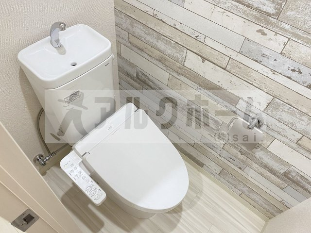 リバーサイド東久宝寺10番館のトイレ