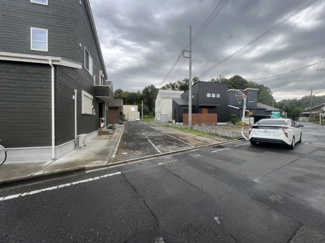 【前面道路含む現地写真】 | 川越市笠幡　建築条件なし売地　JR川越線『笠幡駅』徒歩22分　【霞ヶ関西小学区】