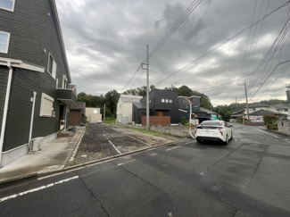 【前面道路含む現地写真】 | 川越市笠幡　建築条件なし売地　JR川越線『笠幡駅』徒歩22分　【霞ヶ関西小学区】