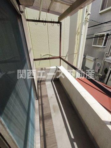 【バルコニー】 | 布市町４丁目貸家