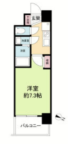 【間取り】 | セレニテ福島カルム
