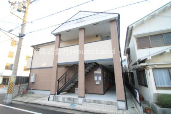 フジパレス小人町の外観|落ち着いた雰囲気の外観です