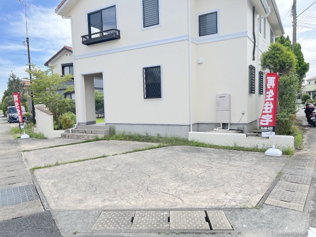 筑前町高田戸建の駐車場
