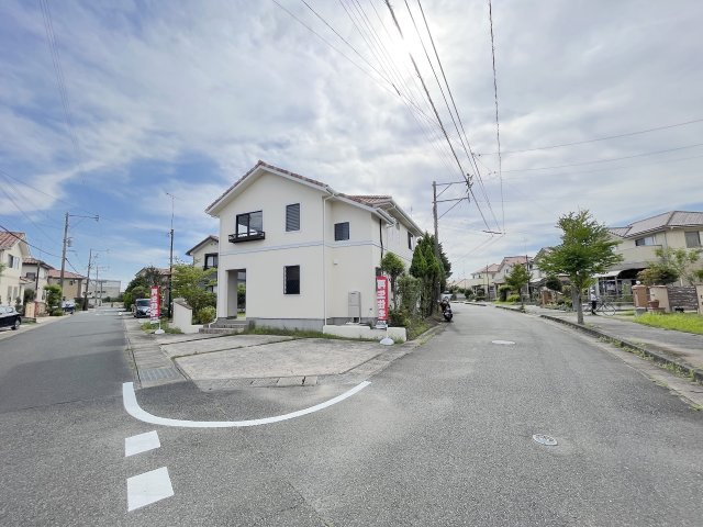 筑前町高田戸建の前面道路含む現地写真