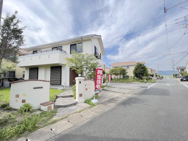 筑前町高田戸建の前面道路含む現地写真