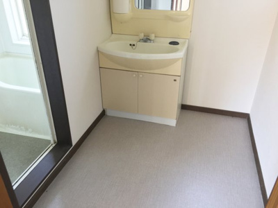 【洗面所】 | 由良借家(平屋)