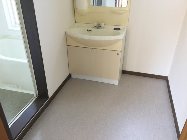 【洗面所】 | 由良借家(平屋)
