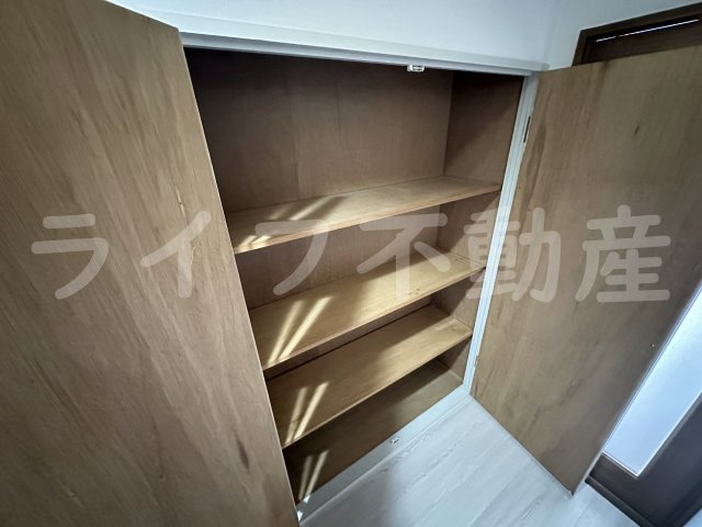 ヌベルミズノの収納|専用の収納スペースです