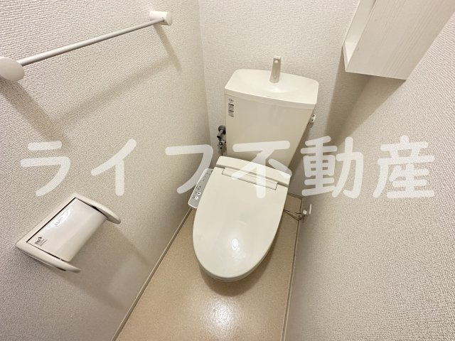 カーサルミエールのトイレ|コンパクトで使いやすいトイレです