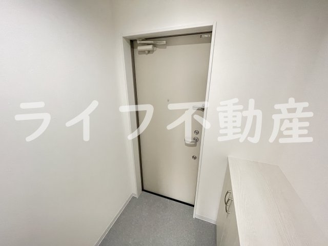 アート小若江の玄関|きれいな玄関です