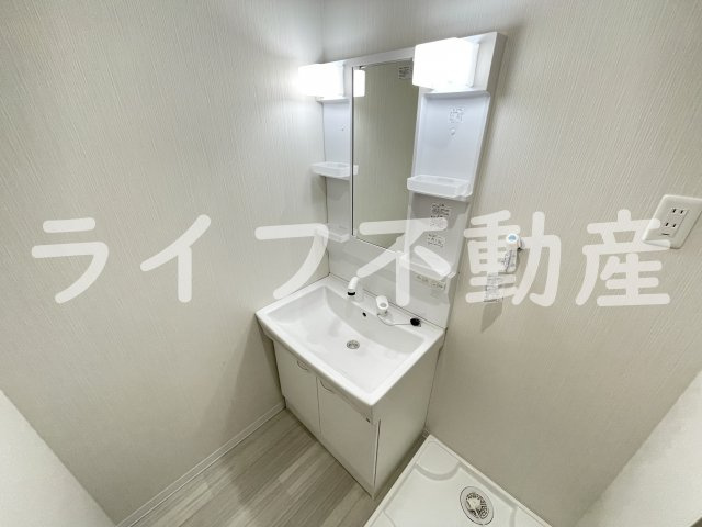 アート小若江の独立洗面台|独立洗面台で身支度をすべて済ませてしまいましょう