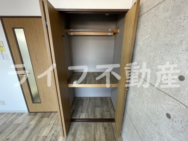 イーストヴィラキタの収納|たっぷりとした収納スペースです