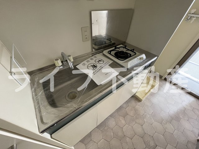 カサデルチルコのキッチン|コンパクトなキッチンで掃除もラクラク