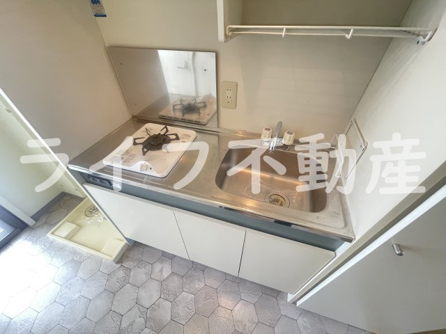 カサデルチルコのキッチン|コンパクトなキッチンで掃除もラクラク