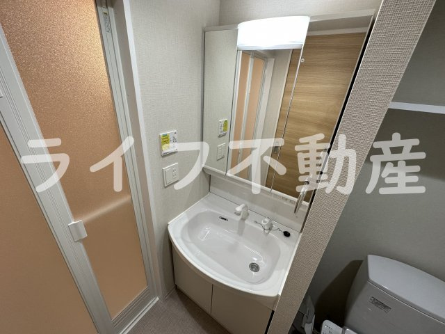 M'Sマンション長栄寺の独立洗面台